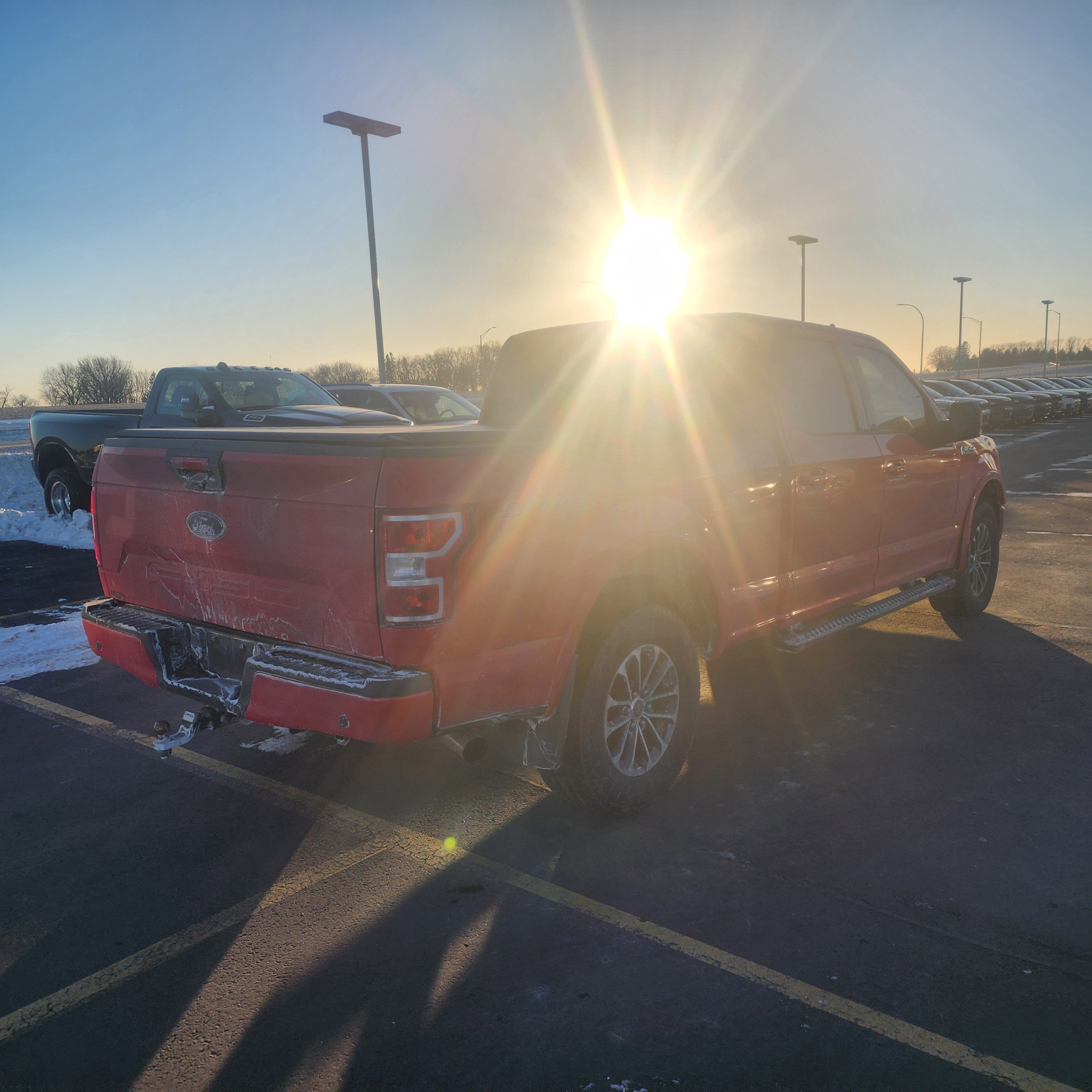 Used 2018 Ford F-150 XLT with VIN 1FTFW1E57JKE66677 for sale in Saint Charles, Minnesota