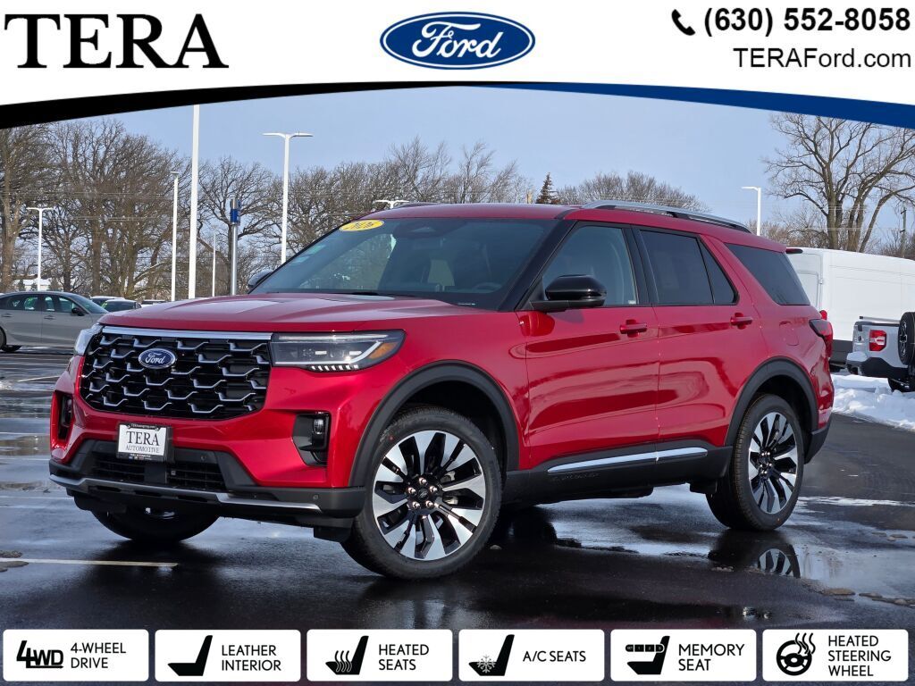 2026 Ford Explorer Platinum's photo