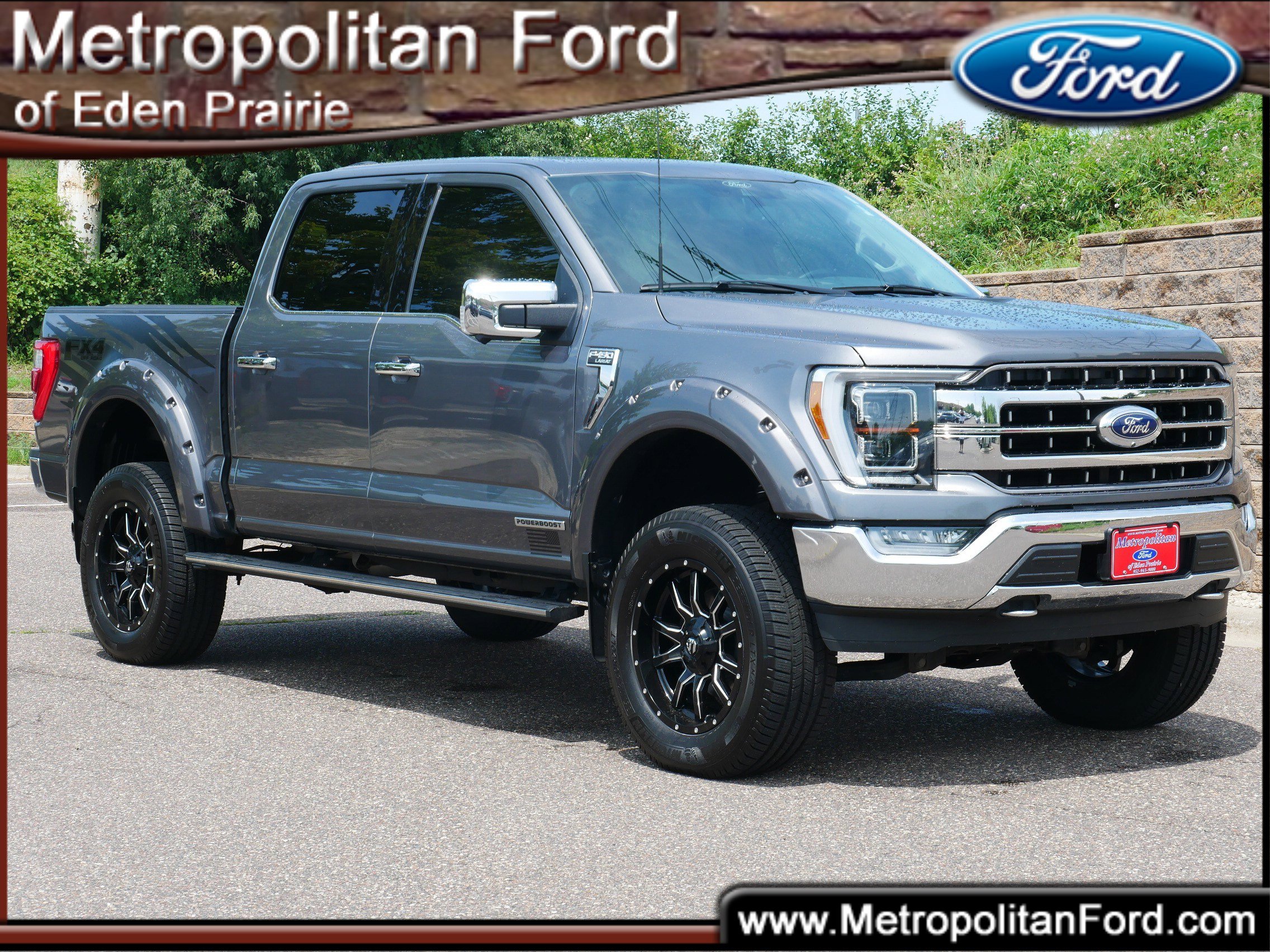 Used 2021 Ford F-150 Lariat with VIN 1FTFW1ED5MFB07204 for sale in Eden Prairie, Minnesota
