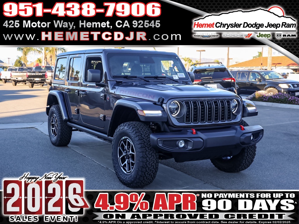 2026 Jeep Wrangler 4-Door Rubicon's photo