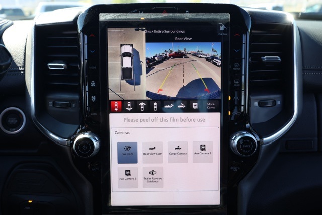 New 2026 Diamond Black Crystal Pearl-Coat Exterior Paint RAM Laramie Night Edition image 28