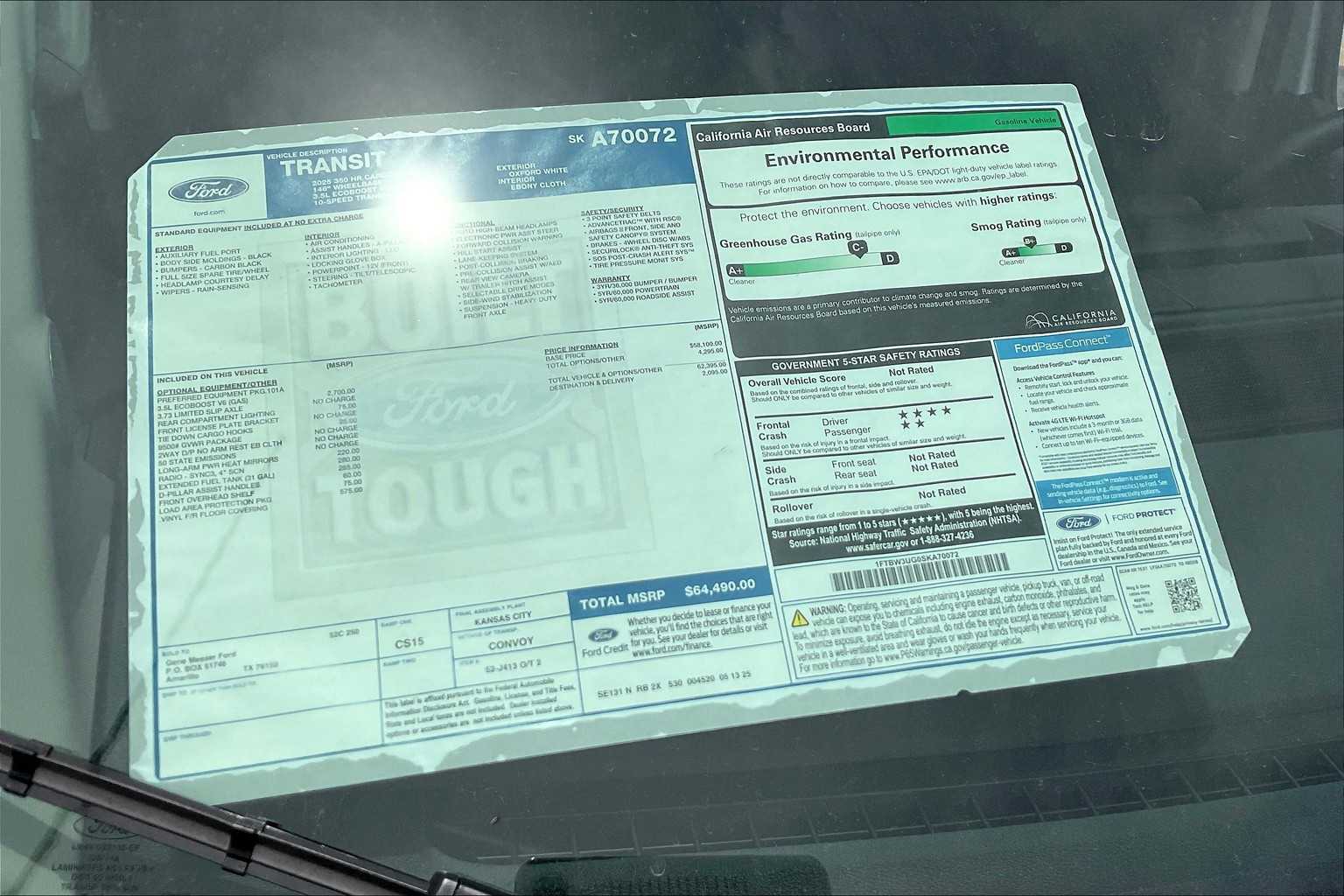 2025 Ford Transit Cargo Van photo 17