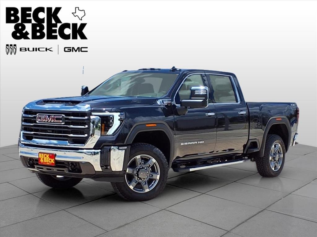 New 2025 Titanium Rush Metallic GMC SLT image 1