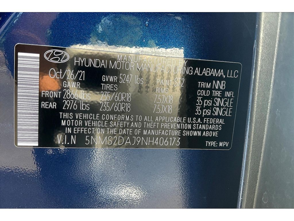 2022 Hyundai Santa Fe SEL photo 28