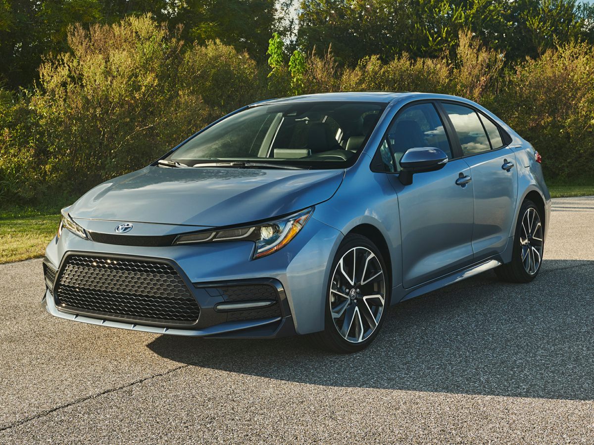 Used 2022 Blue Toyota LE image 1