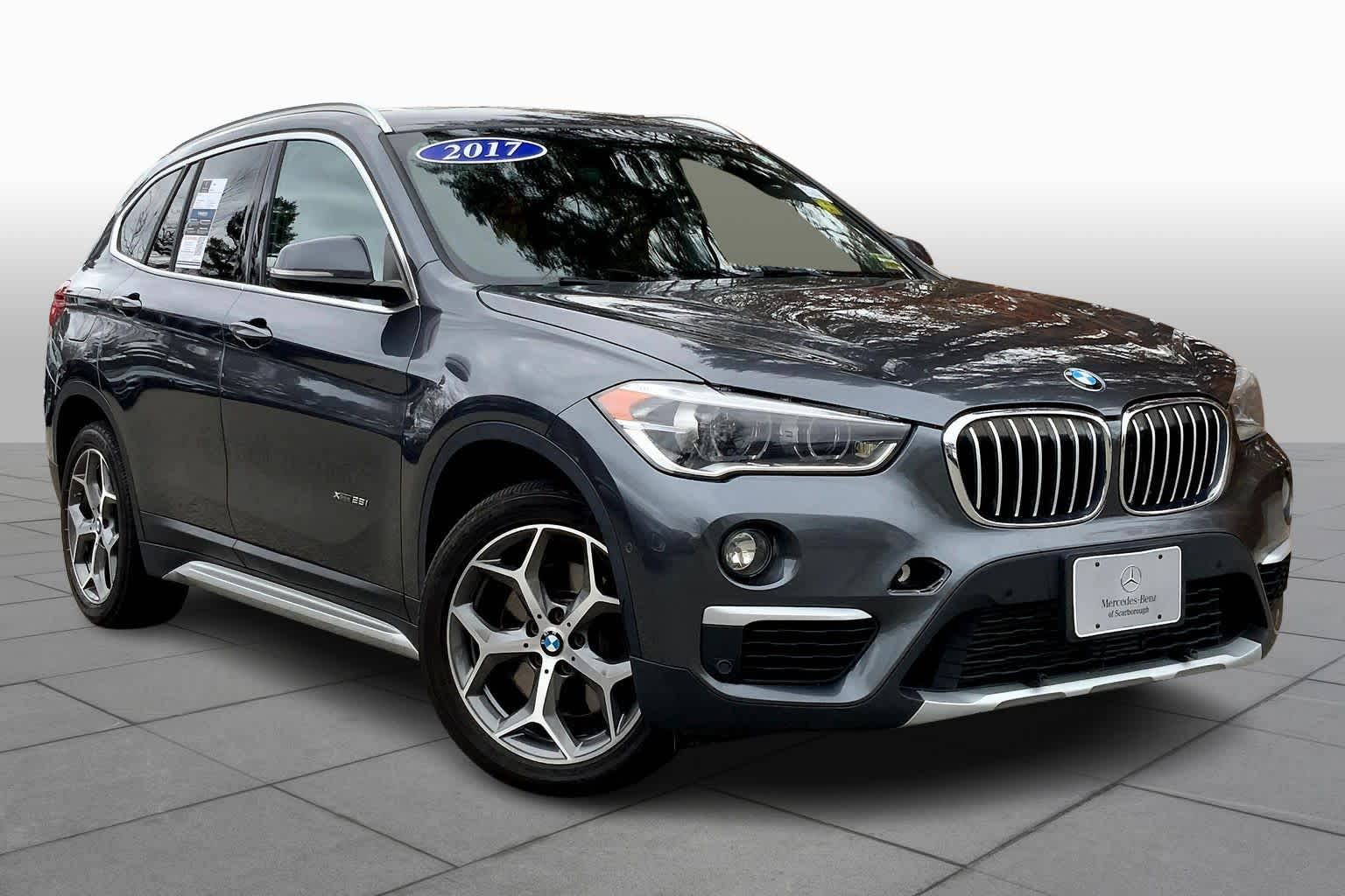 Used 2017 BMW X1 28i with VIN WBXHT3C38H5F72309 for sale in Scarborough, ME
