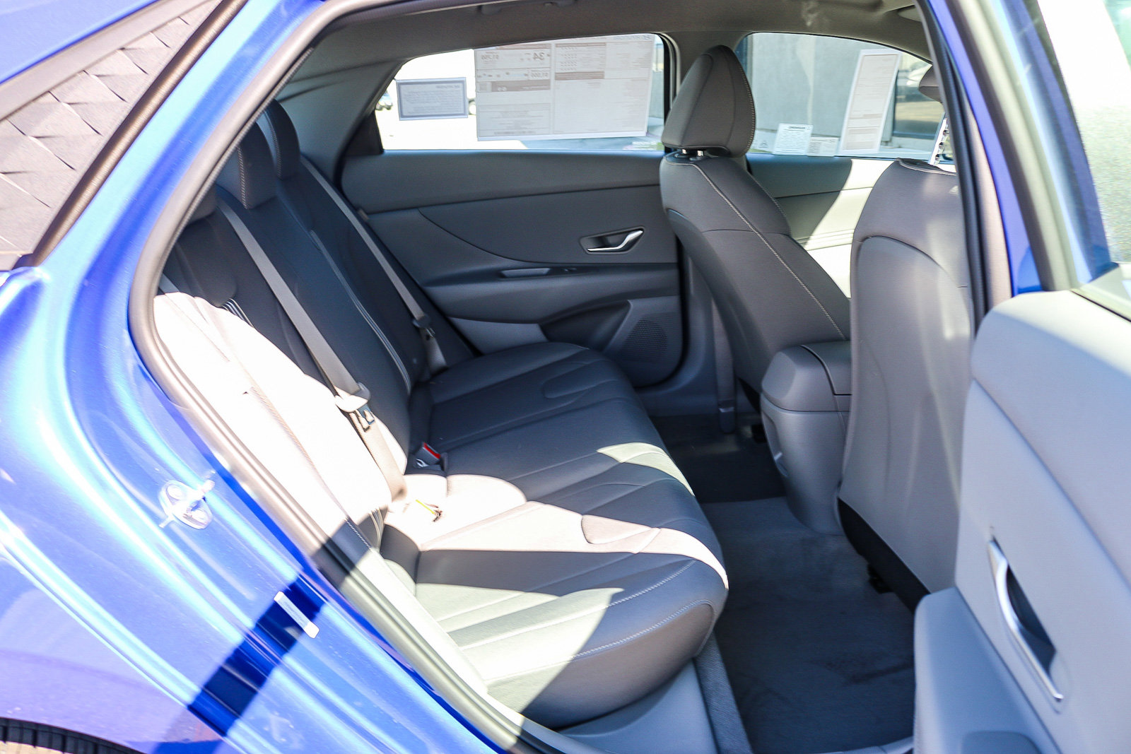 New 2025 Intense Blue Hyundai SEL Sport image 17