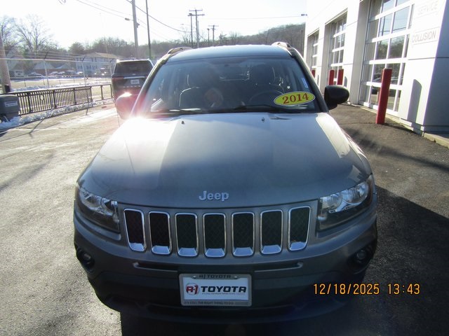 Used 2014 Jeep Compass Sport with VIN 1C4NJCBA1ED594981 for sale in New Haven, CT