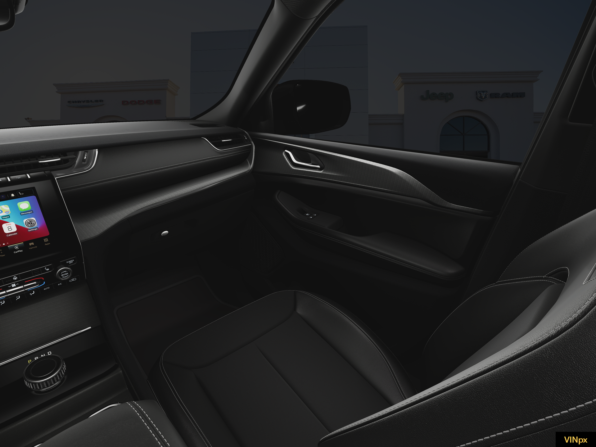 New 2025 Bright White Clear-Coat Exterior Paint Jeep Altitude X image 19