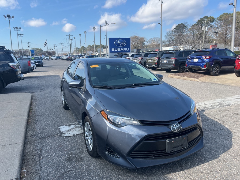 Used 2017 Toyota Corolla LE with VIN 5YFBURHE9HP687305 for sale in Norfolk, VA