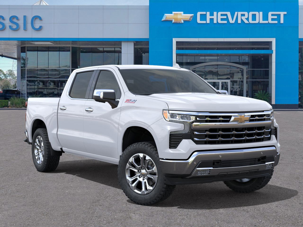 2026 Chevrolet Silverado 1500 LTZ White at Classic Elite Chevrolet Hwy 6