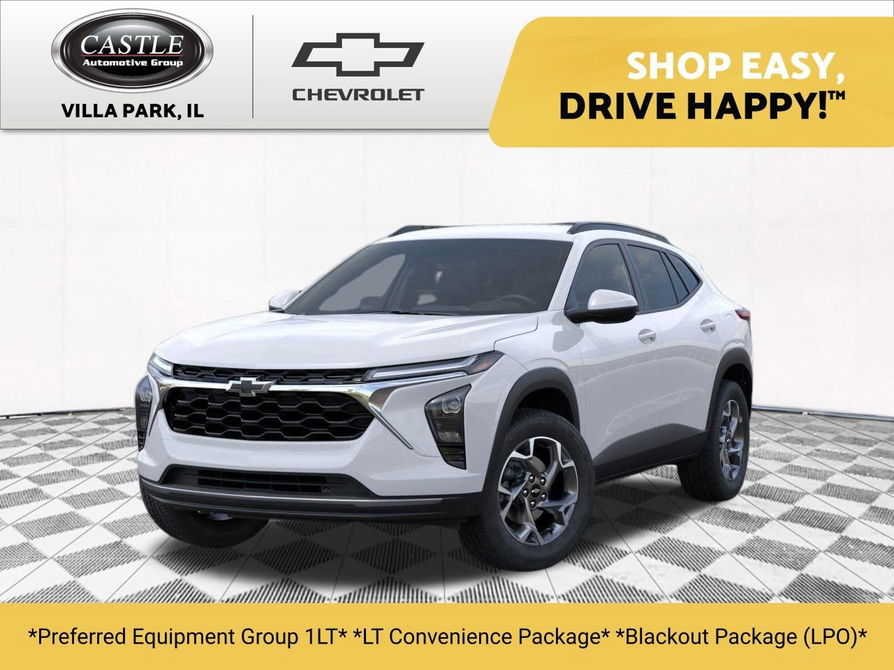 New 2025 Summit White Chevrolet LT image 1