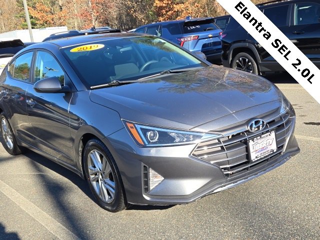 Used 2019 Hyundai Elantra SEL with VIN 5NPD84LF0KH414936 for sale in Wakefield, MA