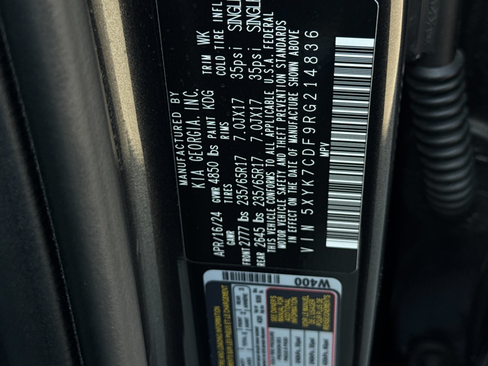 2024 Kia Sportage X-Pro Prestige photo 30