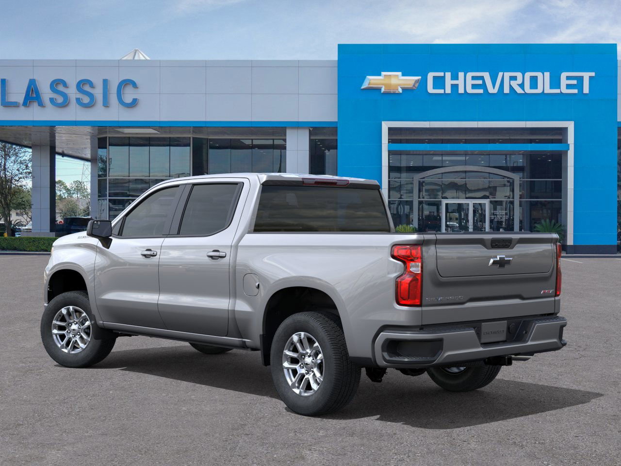 2025 Chevrolet Silverado 1500 RST Gray at Classic Elite Chevrolet Sugar Land