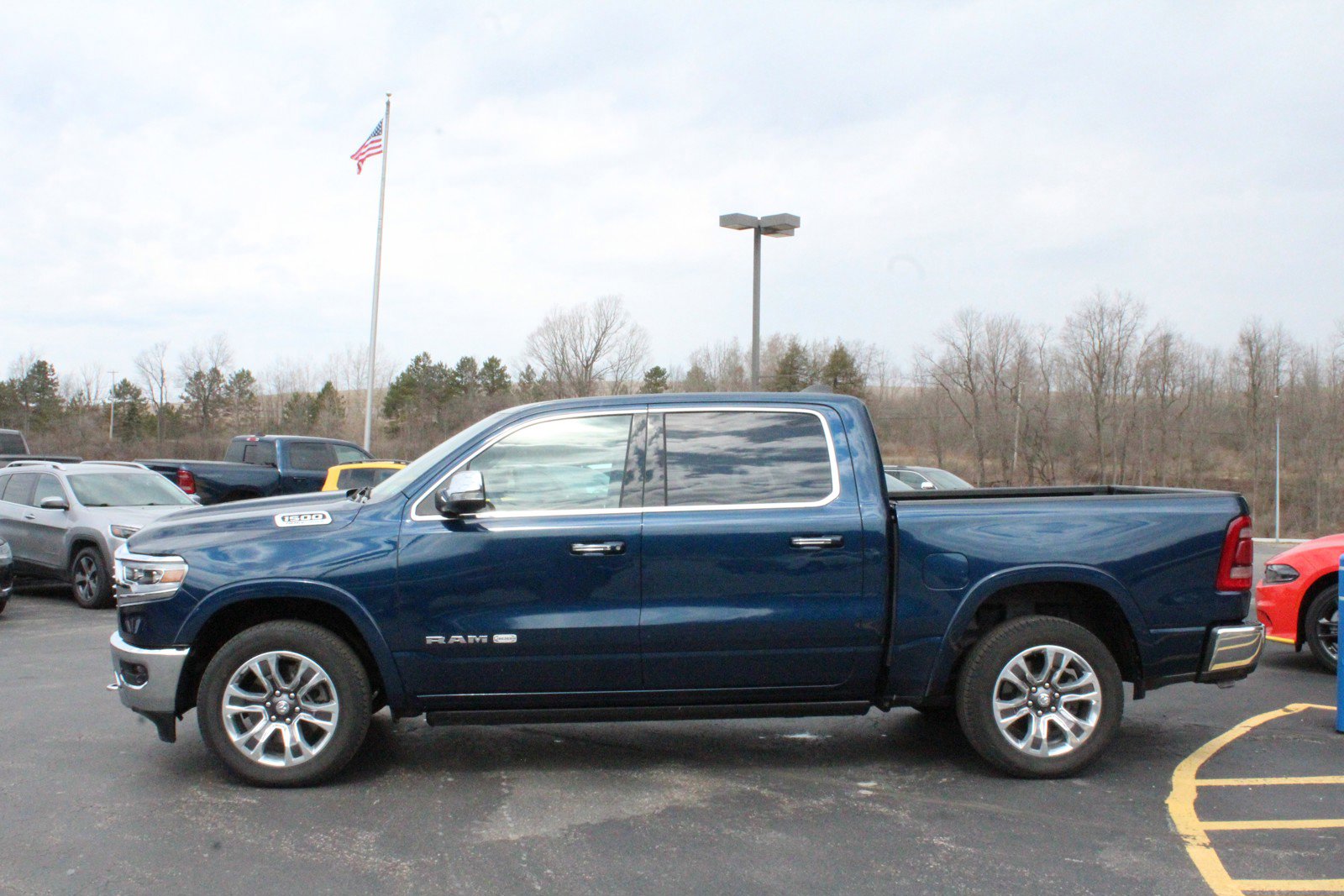 PreOwned 2021 Ram 1500 Longhorn Crew Cab Pickup in Ebensburg 836429