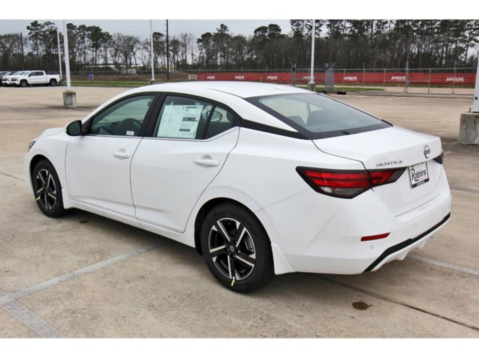 2025 Nissan Sentra SV White at Robbins Nissan