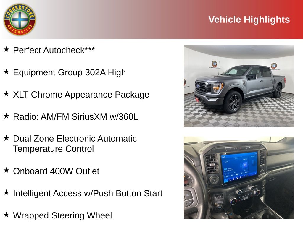 Used 2023 Ford F-150 XLT with VIN 1FTFW1E84PKD49139 for sale in Elk River, Minnesota