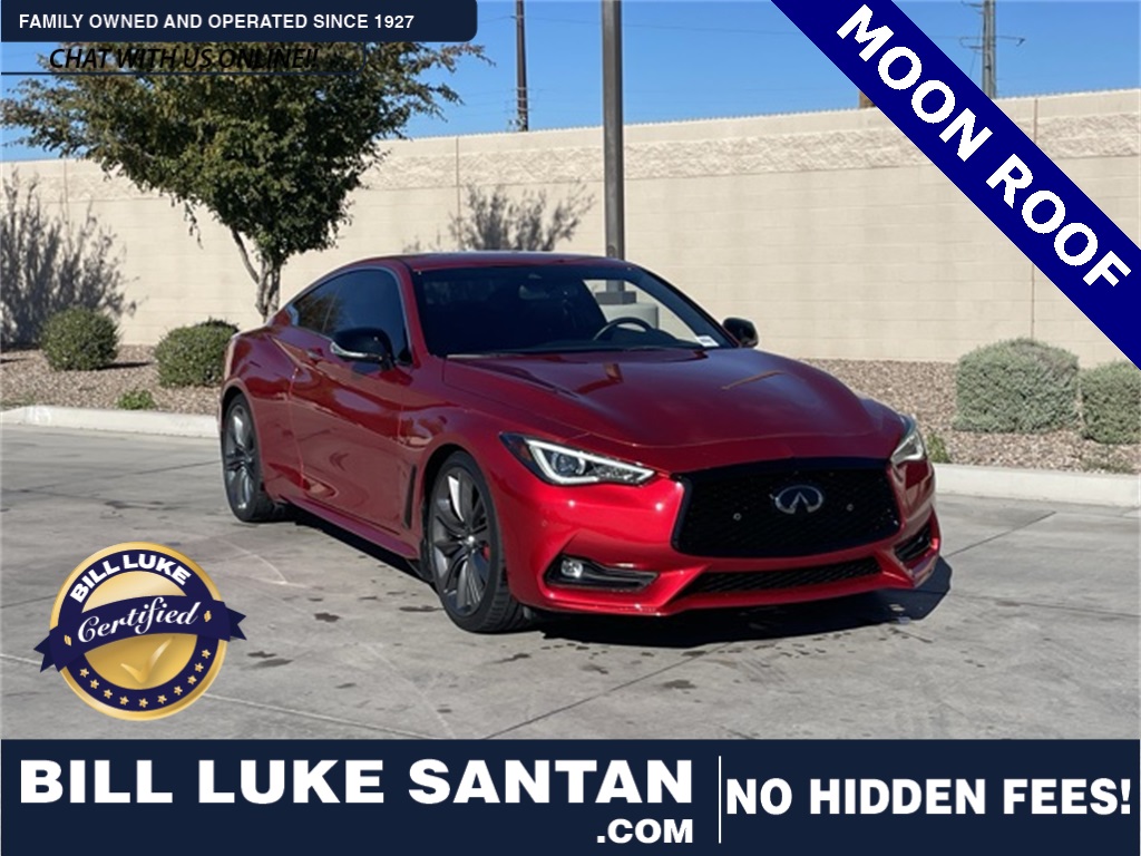 2021 INFINITI Q60 Coupe RED SPORT