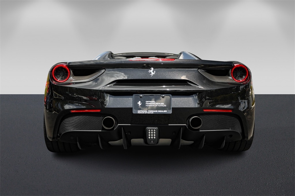 Certified Used 2018 Nero Daytona Metallic Ferrari Base image 4