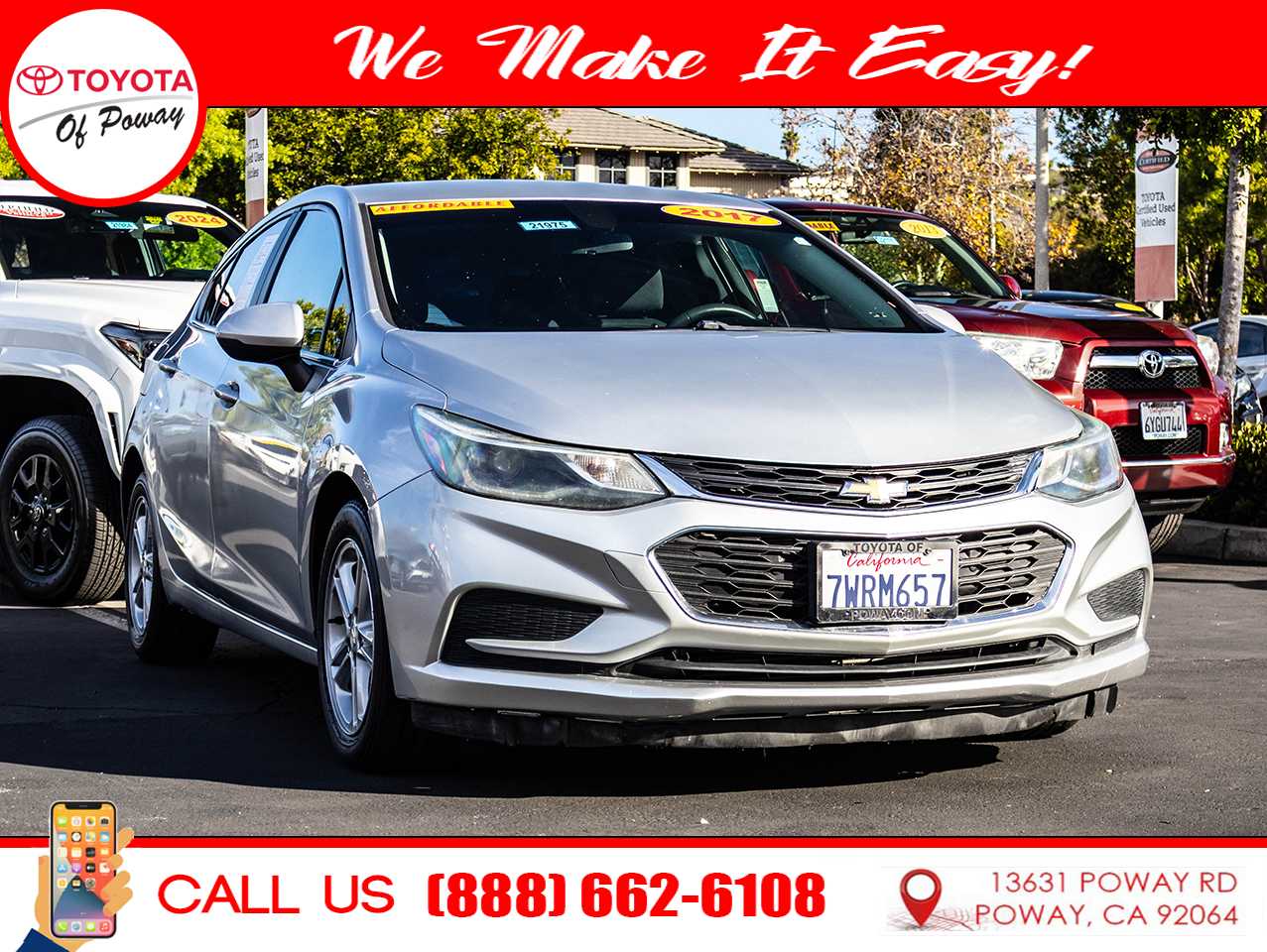 2017 Chevrolet Cruze LT