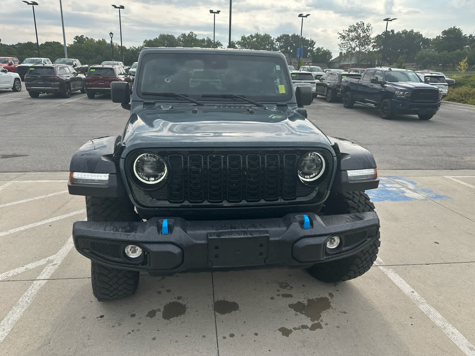 Used 2024 Jeep Wrangler 4xe Willys 4XE with VIN 1C4RJXN64RW313167 for sale in Kansas City