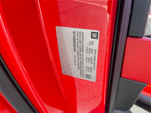 2018 CHEVROLET CORVETTE - Image 30