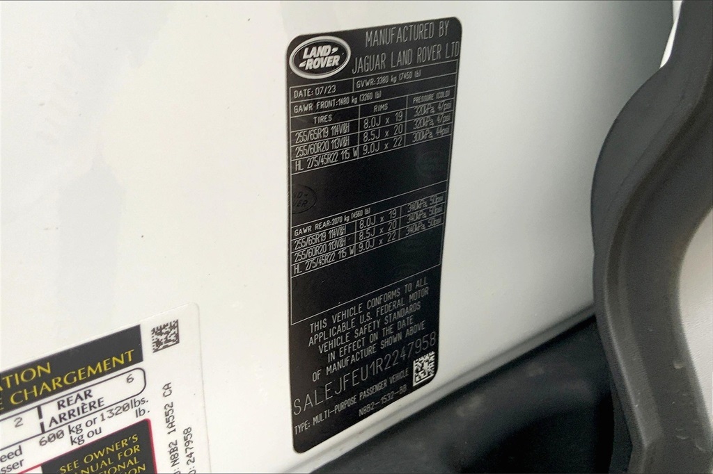 New 2024 Land Rover Defender 130 S 4D Sport Utility in Newport Beach 