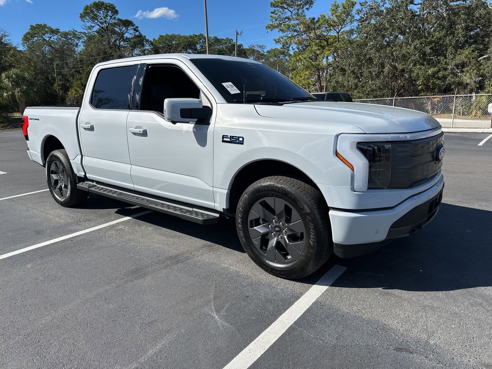 Used 2025 Ford F-150 Lightning Lariat with VIN 1FT6W5L74SWG06948 for sale in Spring Hill, FL