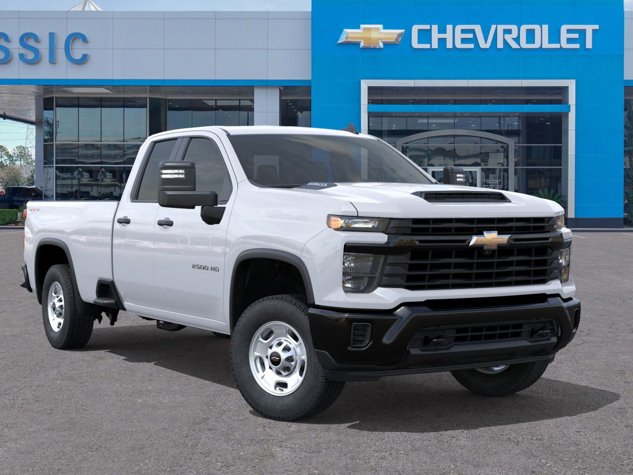 2025 Chevrolet Silverado 2500 HD WT White at Classic Elite Chevrolet Hwy 6