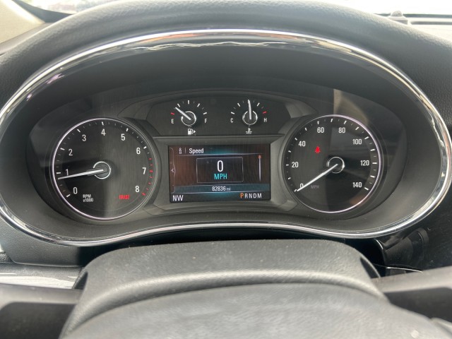 Used 2018 White Frost Tricoat Buick Preferred image 1