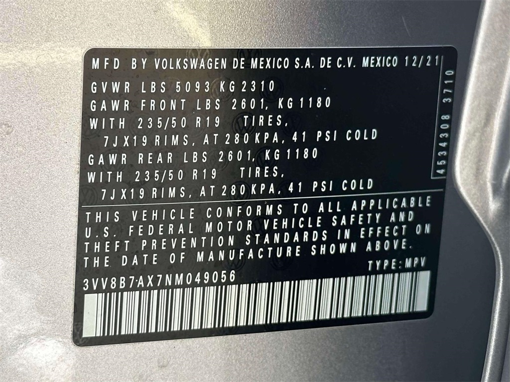 2022 Volkswagen Tiguan SE R-Line Black photo 15