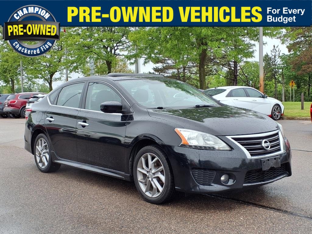 Used 2013 Nissan Sentra SR with VIN 3N1AB7AP1DL609919 for sale in Howell, MI