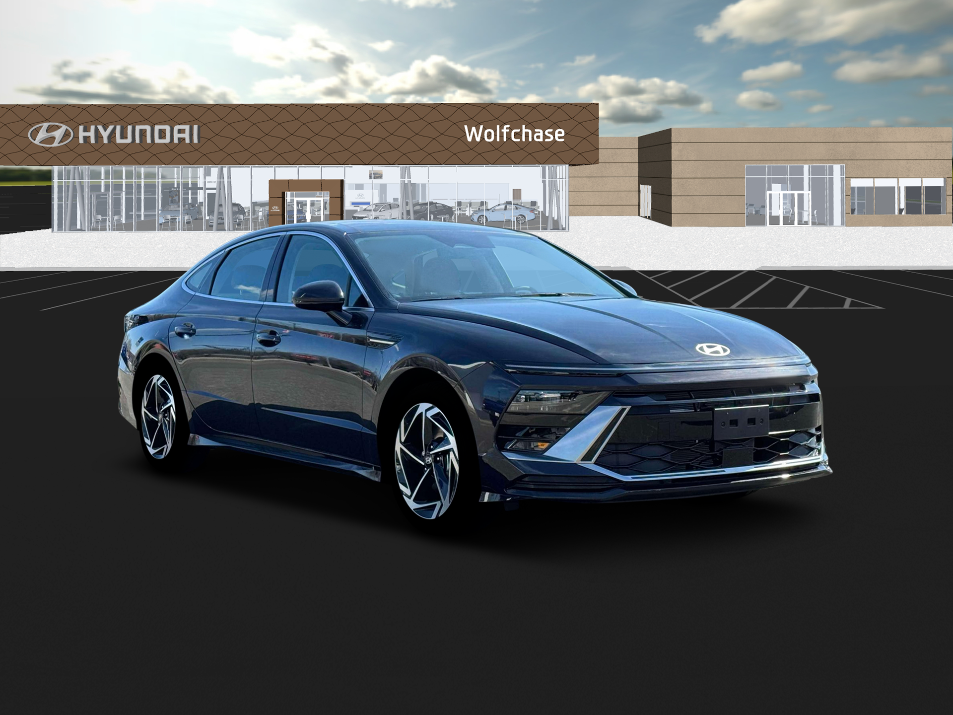New 2025 Blue Hyundai SEL Convenience image 11