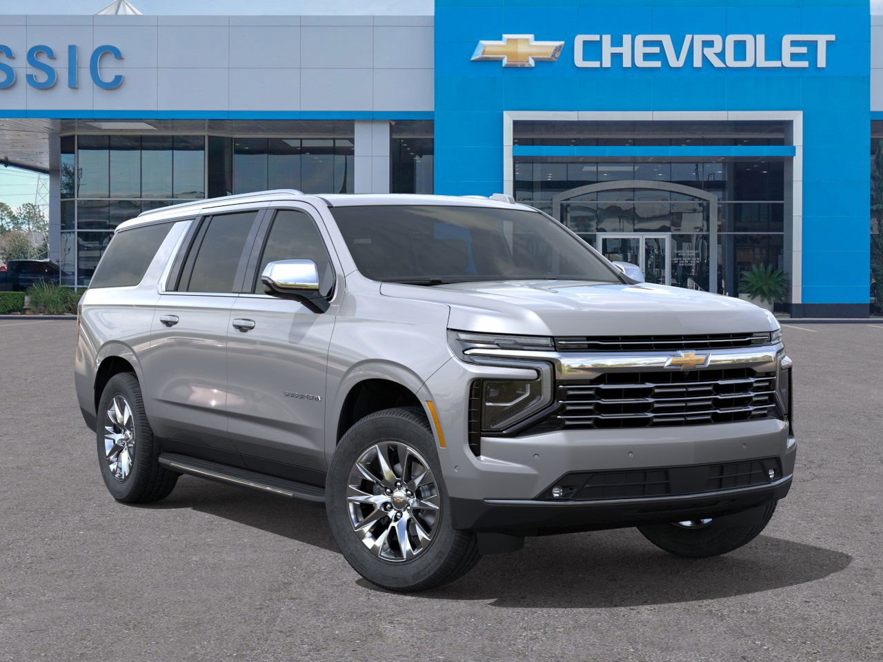 2026 Chevrolet Suburban Premier Gray at Classic Elite Chevrolet Hwy 6