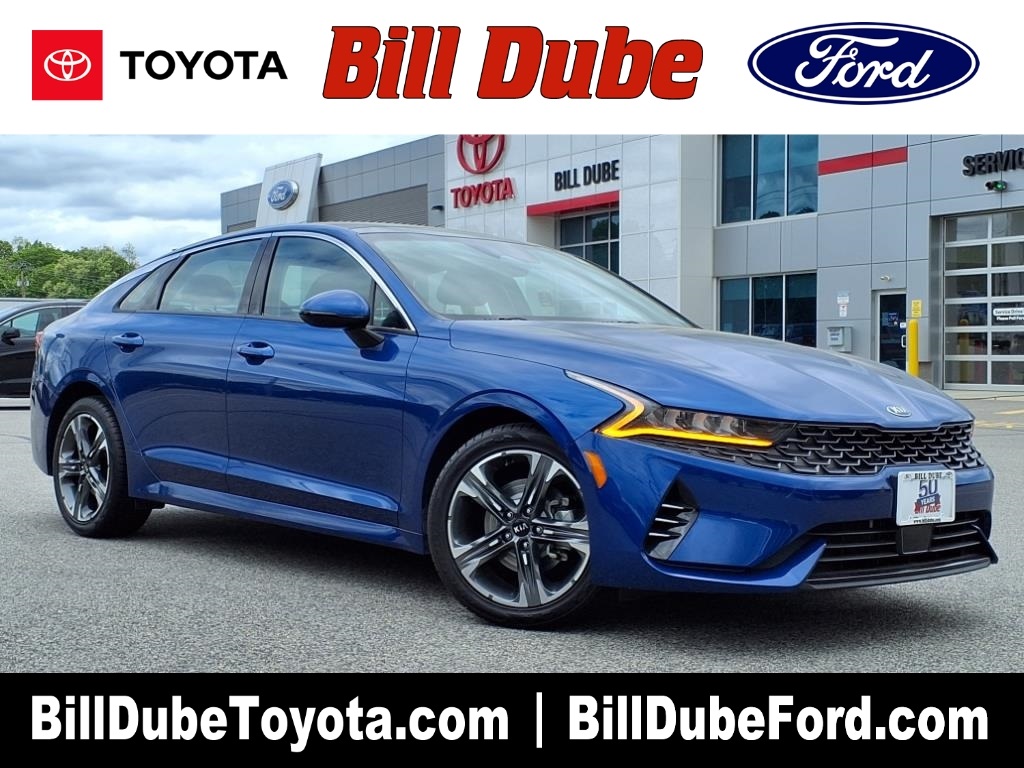 Used 2021 Blue Kia EX image 1