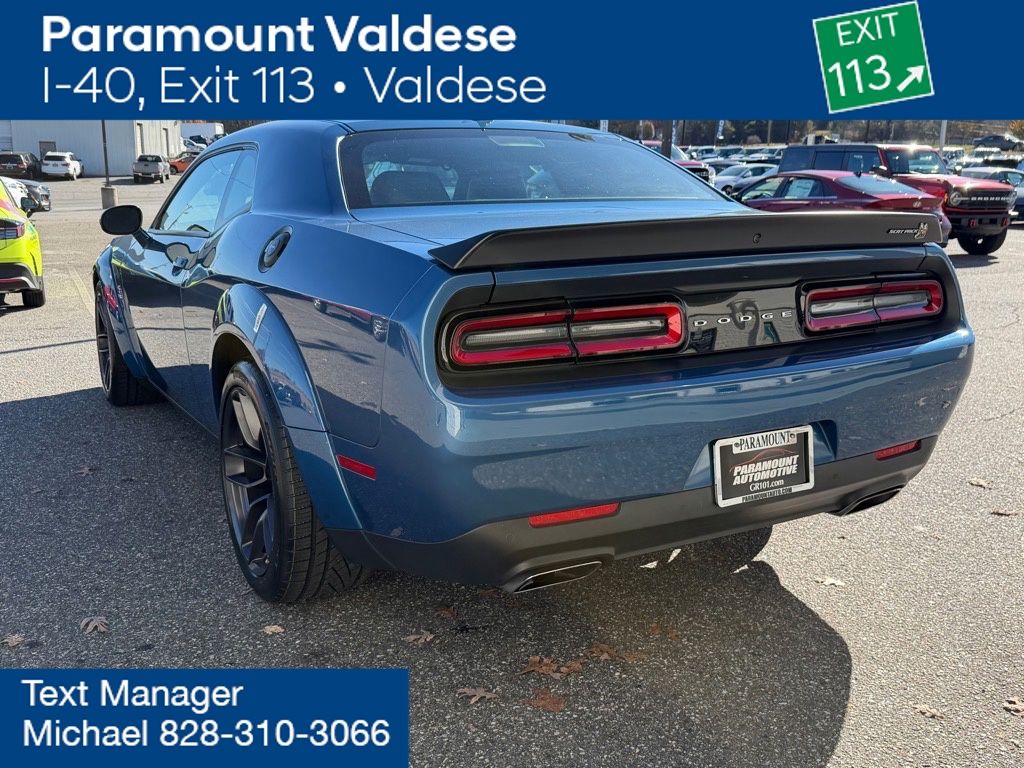 2021 Dodge Challenger R/T Scat Pack Widebody photo 2