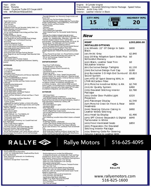 2025 Porsche Cayenne Coup Turbo GT's photo