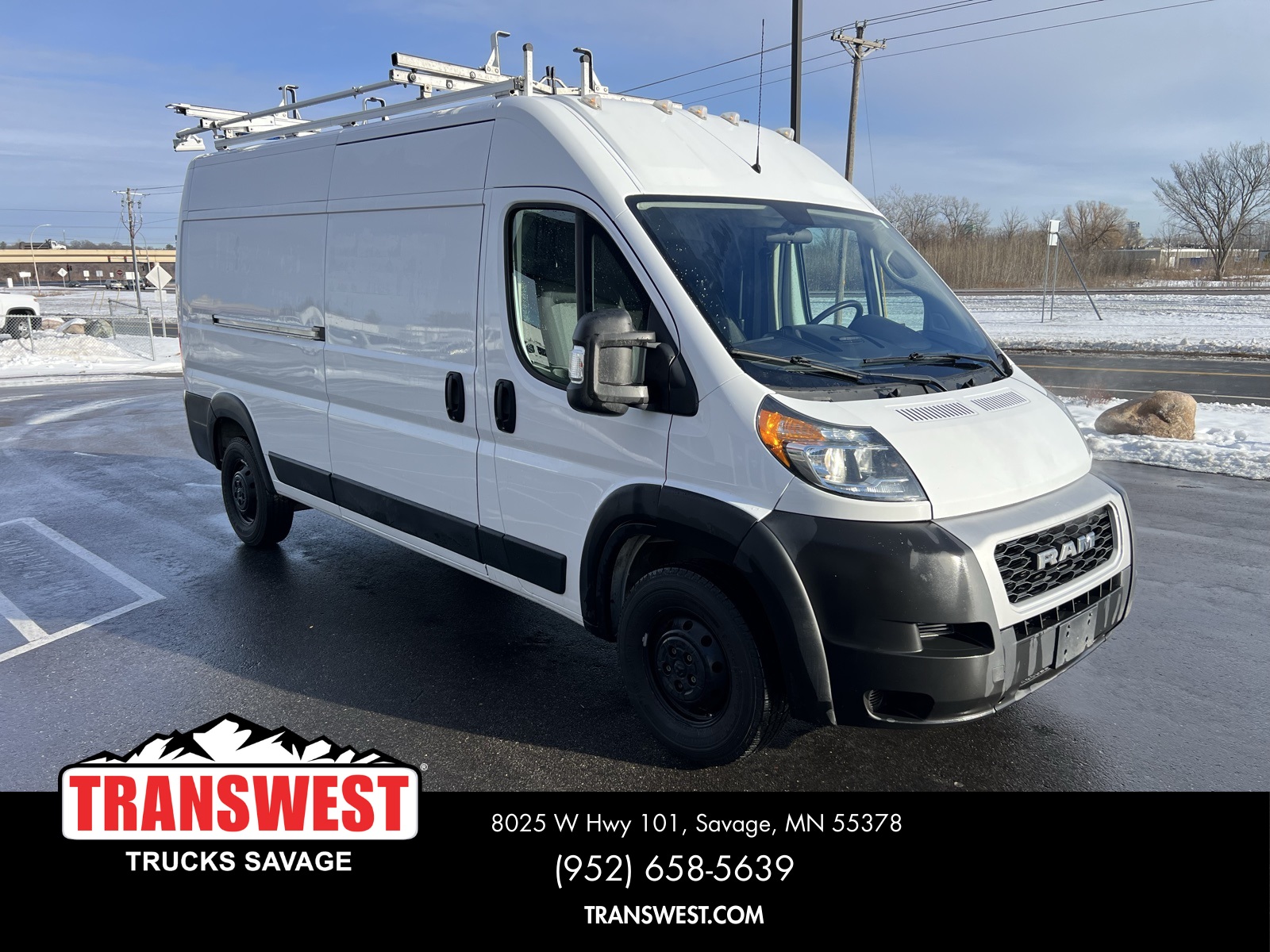 Used 2021 RAM ProMaster Cargo Van Base with VIN 3C6LRVDG0ME575419 for sale in Minneapolis, Minnesota