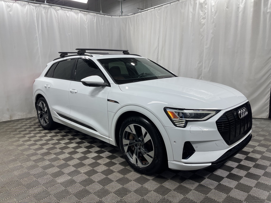 Used 2021 Audi e-tron Premium with VIN WA1AAAGE3MB030087 for sale in Countryside, IL