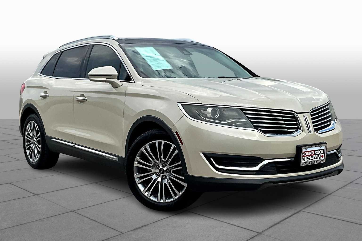 Used 2016 Lincoln MKX Reserve with VIN 2LMTJ6LR2GBL44722 for sale in Round Rock, TX
