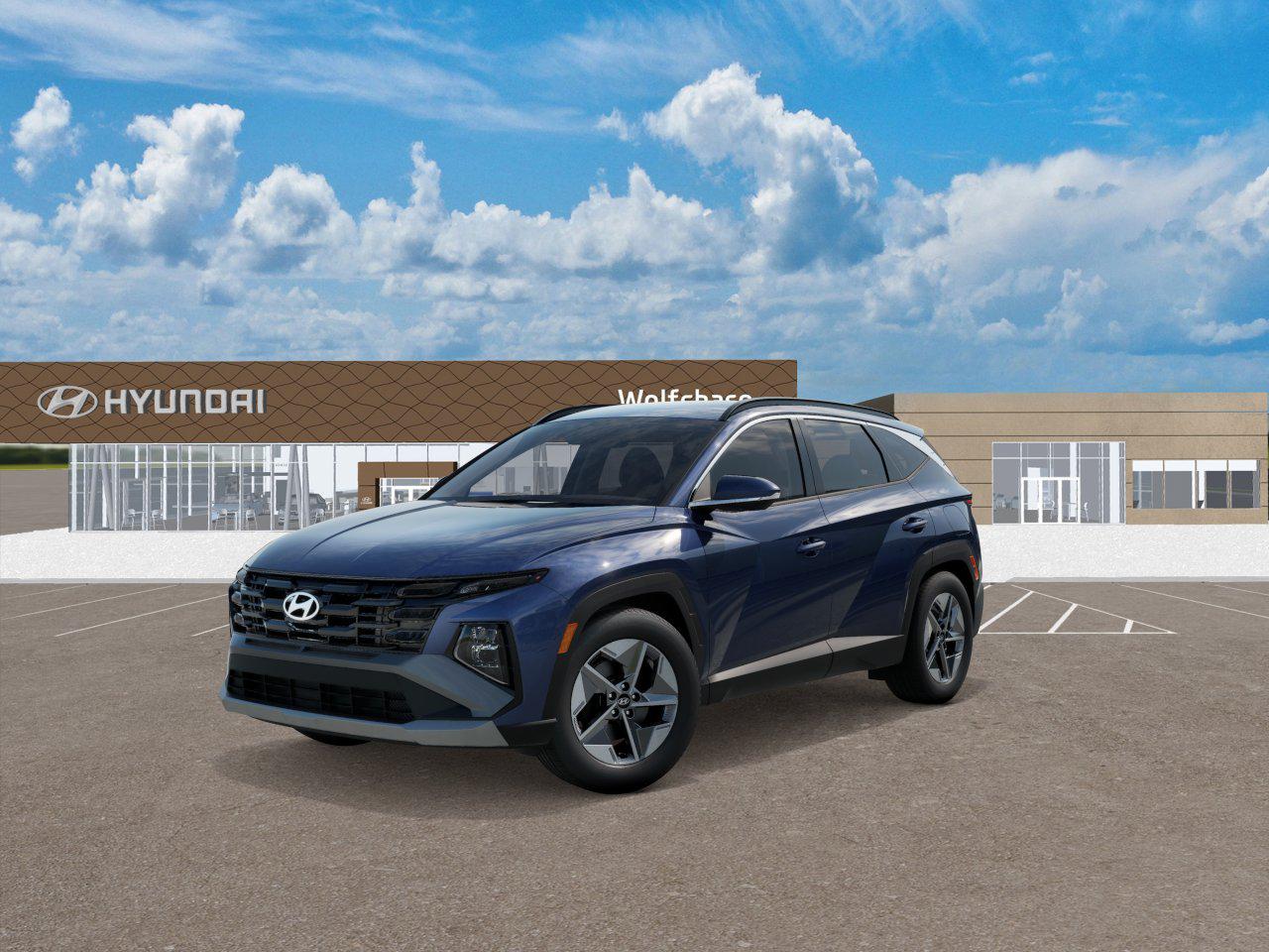 New 2025 Atlantis Blue Hyundai SEL FWD image 1