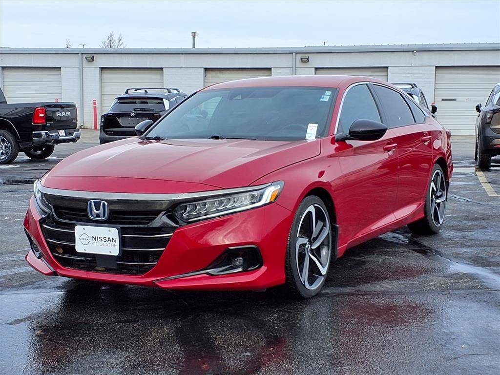 Used 2022 Honda Accord Hybrid Sport with VIN 1HGCV3F29NA004494 for sale in Kansas City