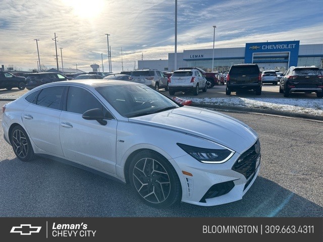 Pre-Owned 2021 Hyundai Sonata N Line 4D Sedan in Central IL #BP2982A ...
