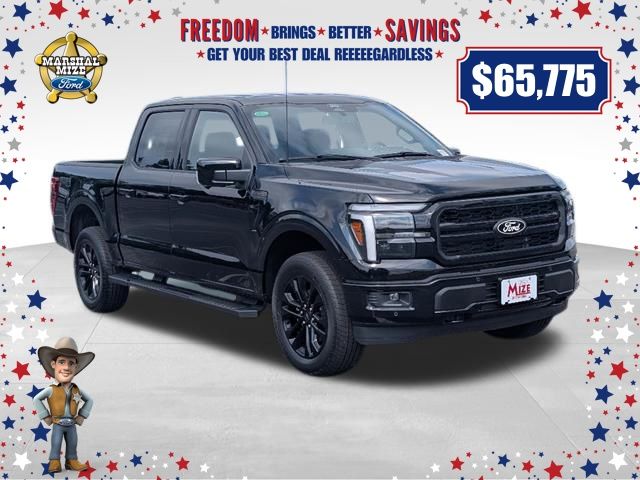 New 2025 Agate Black Metallic Ford Lariat image 1