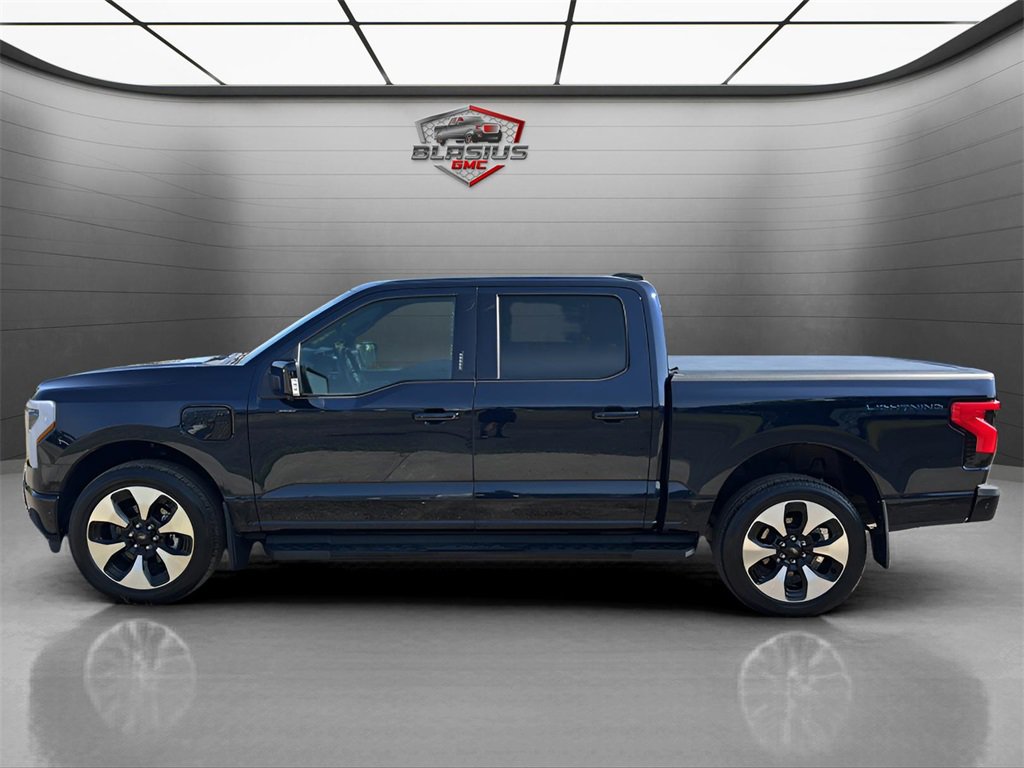 Used 2023 Ford F-150 Lightning Platinum with VIN 1FT6W1EV5PWG00975 for sale in Branford, CT