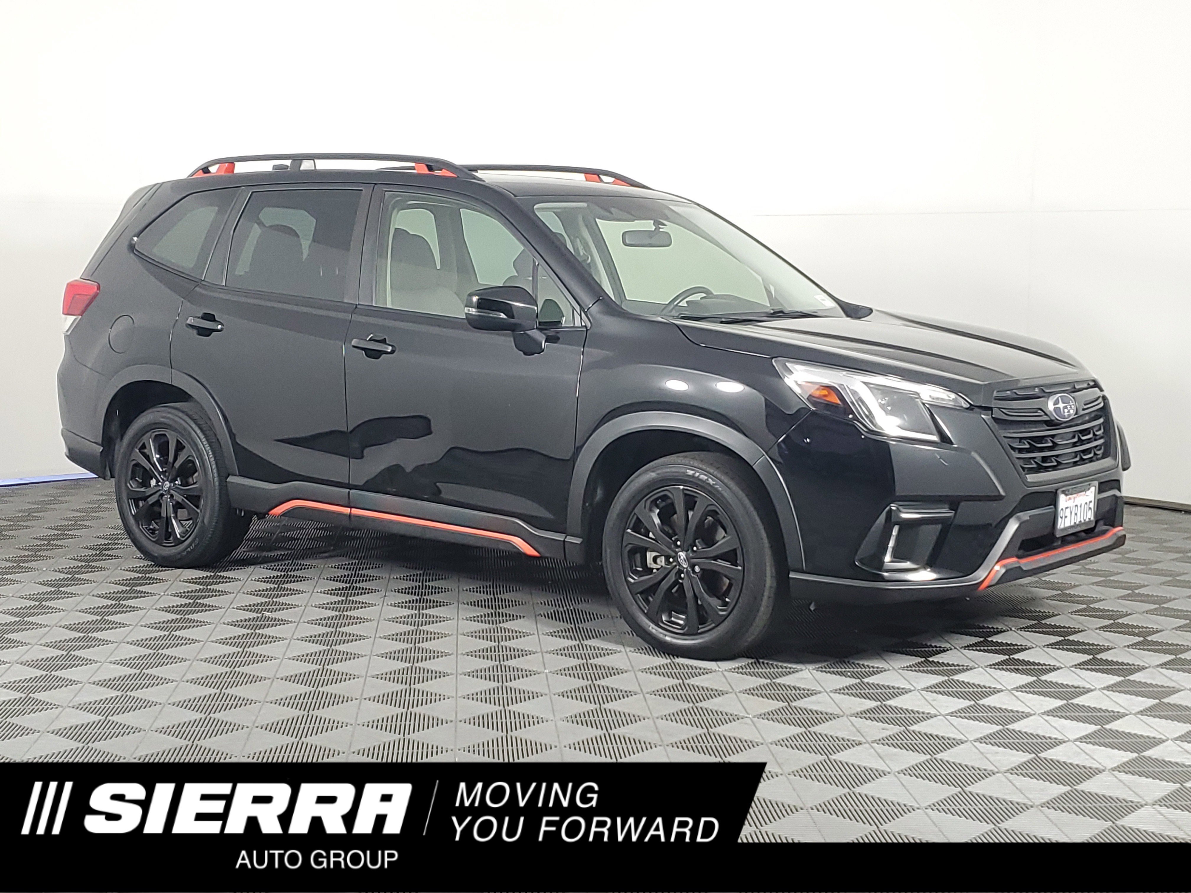 Used 2023 Crystal Black Silica Subaru Sport image 1