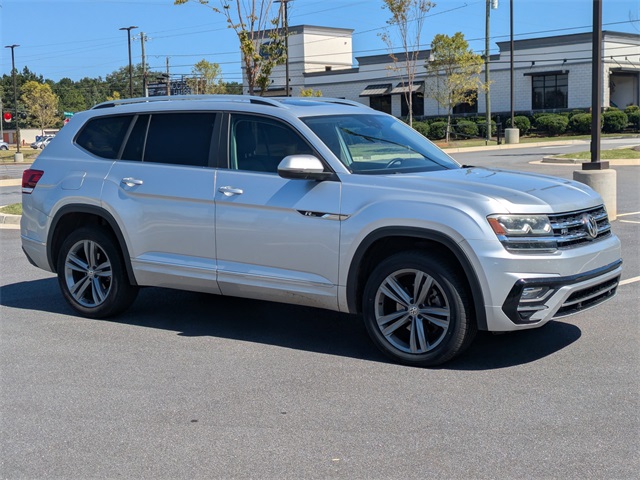 Used 2019 Volkswagen Atlas SEL R-Line with VIN 1V2SR2CA4KC531717 for sale in Bogart, GA