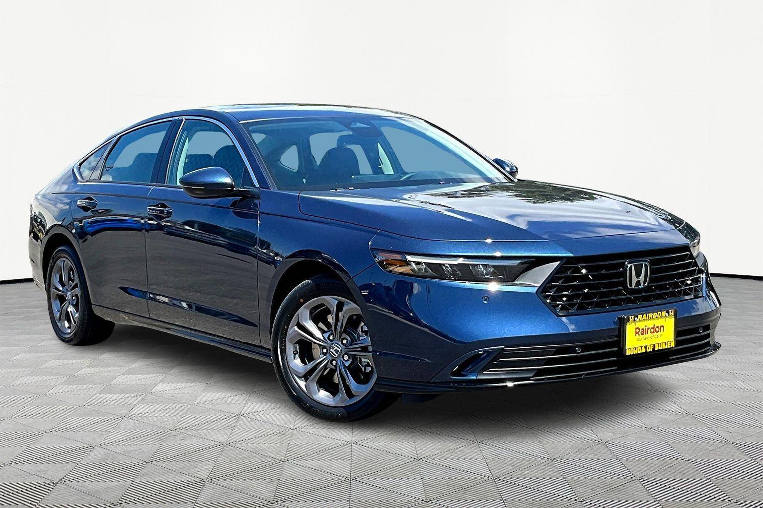 New 2025 Honda Accord Hybrid EX-L CVT Sedan Front Wheel Drive 4 Cylinder Engine