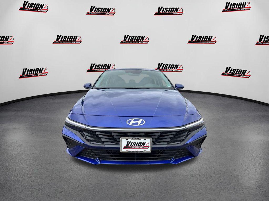 2025 Hyundai Elantra Hybrid Blue photo 2